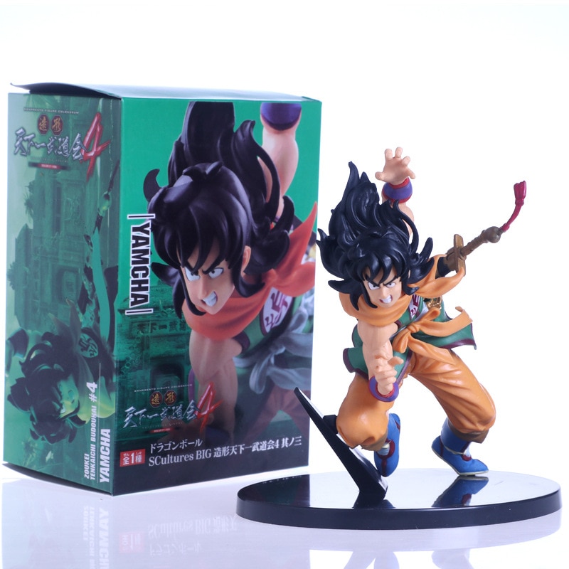 Dragon Ball 19cm Yamcha Characters Figures Boxed Decorations Toys Dolls Action Figures Characters Classics Gift - Black Clover Merch Store